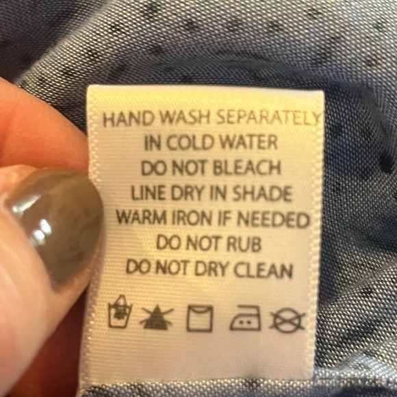 ROBERTA ROLLER RABBIT Blue Tulip Top - Picture 5 of 5